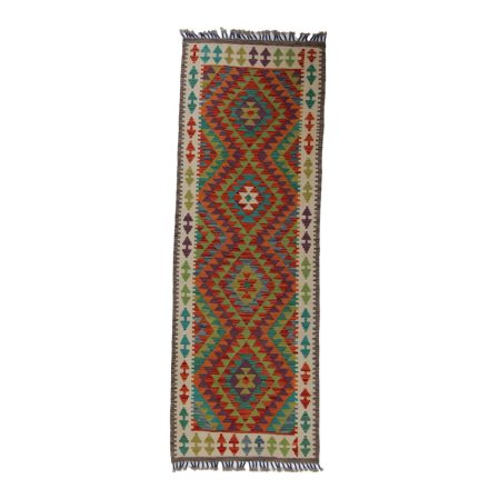 Dywan Kilim Chobi 72x206 ręcznie tkany afgański kilim