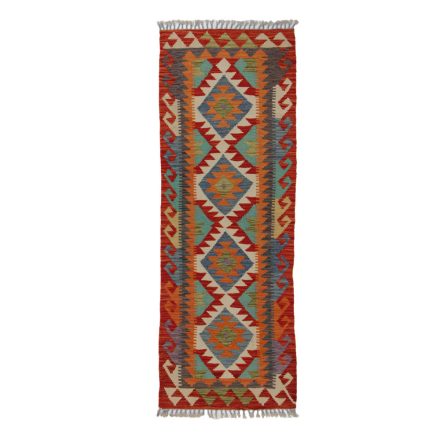 Dywan Kilim Chobi 69x195 ręcznie tkany afgański kilim