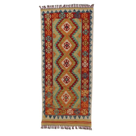 Dywan Kilim Chobi 86x196 ręcznie tkany afgański kilim