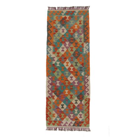 Dywan Kilim Chobi 76x201 ręcznie tkany afgański kilim