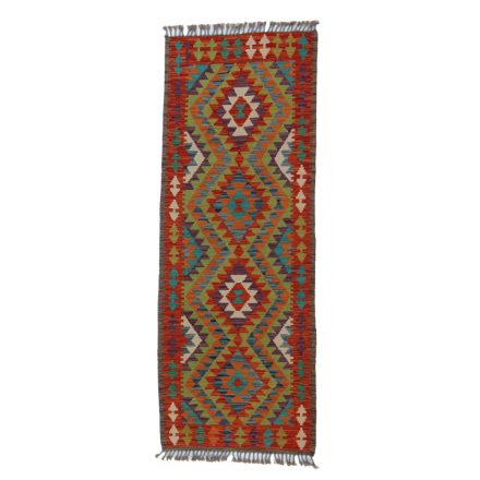 Dywan Kilim Chobi 75x198 ręcznie tkany afgański kilim