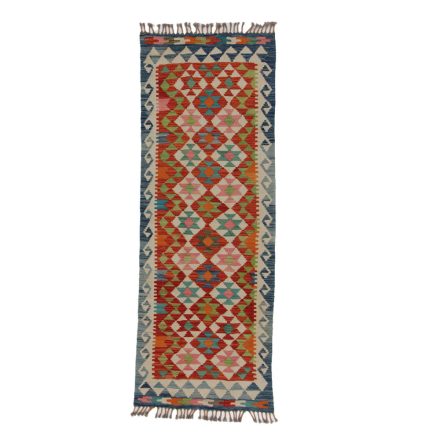 Dywan Kilim Chobi 73x197 ręcznie tkany afgański kilim