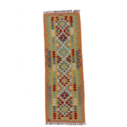 Dywan Kilim Chobi 74x210 ręcznie tkany afgański kilim