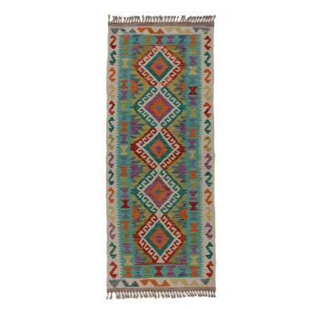 Dywan Kilim Chobi 82x201 ręcznie tkany afgański kilim