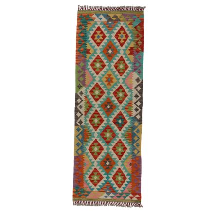 Dywan Kilim Chobi 72x203 ręcznie tkany afgański kilim