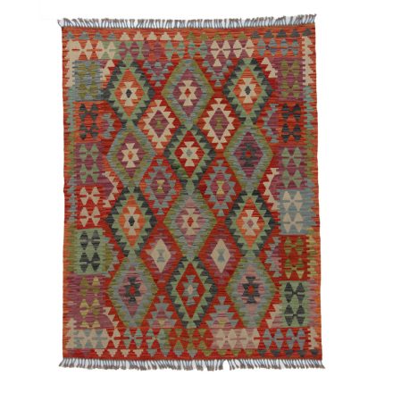 Dywan Kilim Chobi 196x150 ręcznie tkany afgański kilim