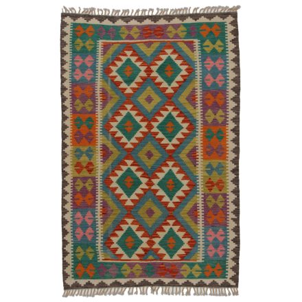 Dywan Kilim Chobi 185x133 ręcznie tkany afgański kilim