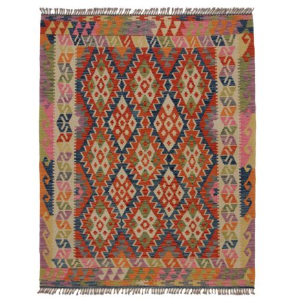 Dywan Kilim Chobi 198x156 ręcznie tkany afgański kilim
