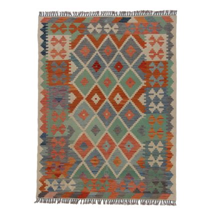 Dywan Kilim Chobi 199x149 ręcznie tkany afgański kilim