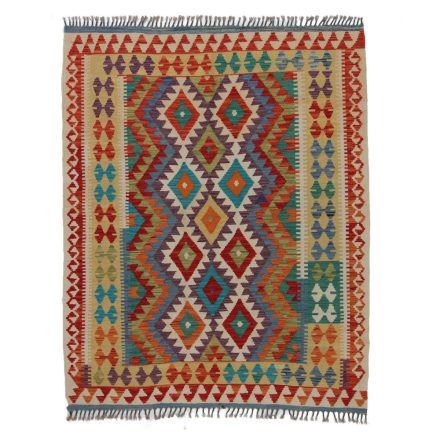 Dywan Kilim Chobi 194x158 ręcznie tkany afgański kilim
