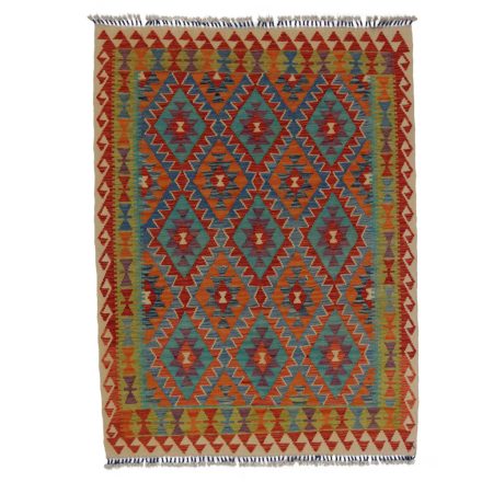 Dywan Kilim Chobi 135x177 ręcznie tkany afgański kilim