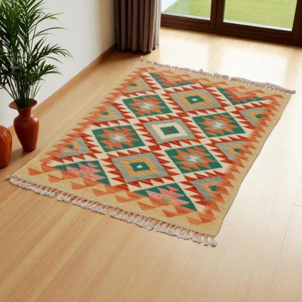 Dywan Kilim Chobi 115x75 ręcznie tkany afgański kilim z wełny