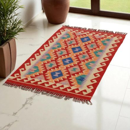Dywan Kilim Chobi 125x77 ręcznie tkany afgański kilim