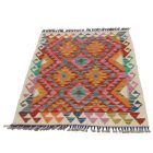 Etniczny Kilim Chobi 120x81 ręcznie tkany dywan kilim