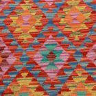 Etniczny Kilim Chobi 120x81 ręcznie tkany dywan kilim