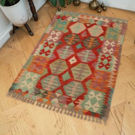 Dywan kilim Maimana 99x150 – ręcznie tkany z Afganistanu