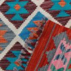 Dywan Kilim Chobi 125x87 ręcznie tkany afgański kilim z wełny
