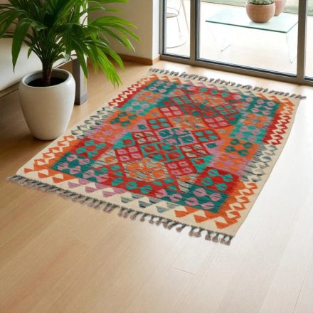 Dywan Kilim Afgański Chobi 150x105 ręcznie tkany etniczny kilim