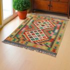 Dywan Kilim Chobi 131x93 ręcznie tkany afgański kilim z wełny