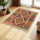 Ręcznie tkany Dywan Kilim Chobi 117x83 etniczny kilim