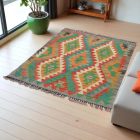 Dywan Kilim Chobi 144x107 ręcznie tkany afgański kilim z wełny