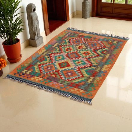 Dywan Kilim Chobi 150x102 ręcznie tkany afgański kilim