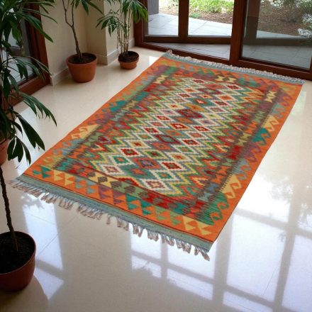 Dywan Kilim Afgański Chobi 99x159 ręcznie tkany etniczny kilim