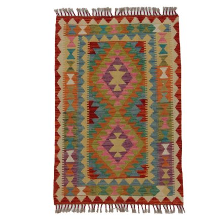 Dywan Kilim Chobi 122x83 ręcznie tkany afgański kilim