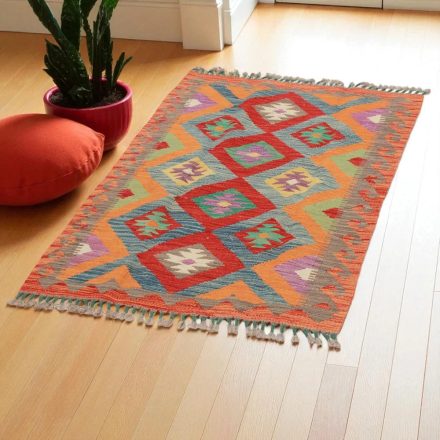 Dywan Kilim Chobi 125x79 ręcznie tkany afgański kilim