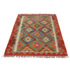 Etniczny Kilim Chobi 147x101 ręcznie tkany dywan kilim