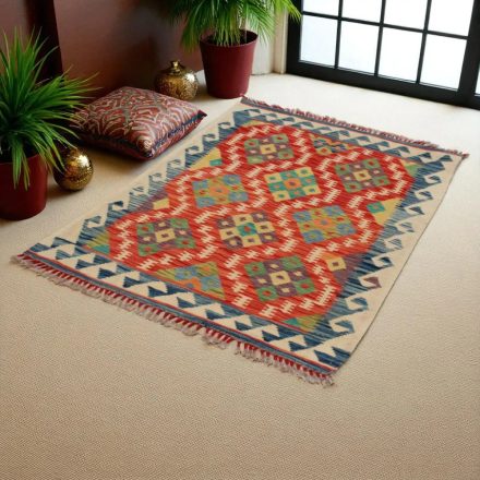 Dywan ręcznie tkany afgański Chobi 155x102 dywan Kilim tkany na płasko