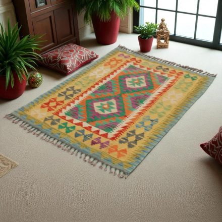 Dywan Kilim Chobi 90x128 ręcznie tkany afgański kilim