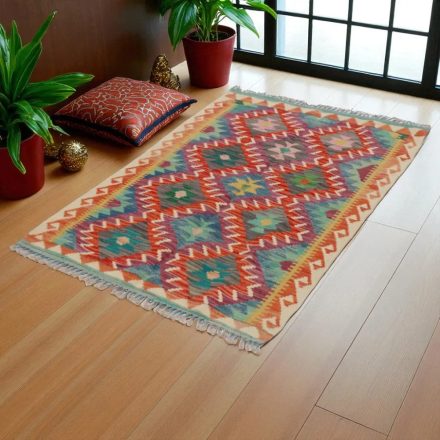 Dywan Kilim Chobi 98x161 ręcznie tkany afgański kilim z wełny