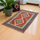 Dywan Kilim Chobi 84x122 ręcznie tkany afgański kilim