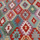Dywan Kilim Chobi 253x179 ręcznie tkany afgański kilim z wełny