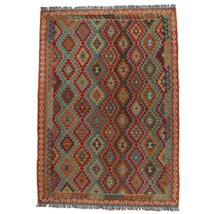 Dywan Kilim Chobi 205x285 ręcznie tkany afgański kilim
