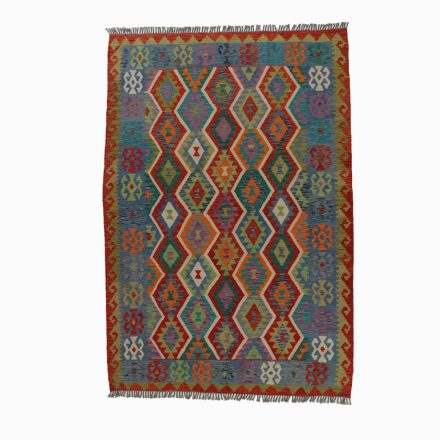 Dywan Kilim Chobi 211x302 ręcznie tkany afgański kilim
