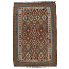 Dywan Kilim Chobi 203x294 ręcznie tkany afgański kilim
