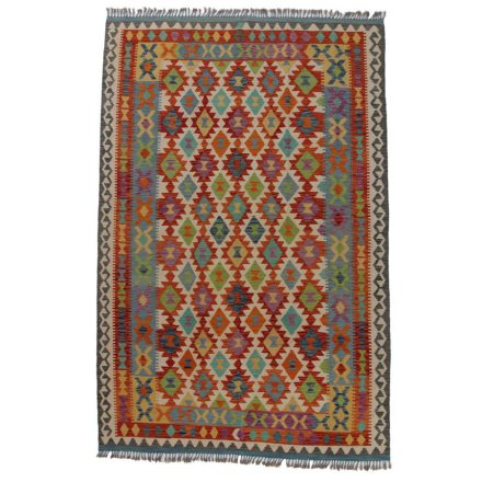 Dywan Kilim Chobi 202x300 ręcznie tkany afgański kilim