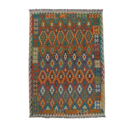 Dywan Kilim Chobi 212x290 ręcznie tkany afgański kilim