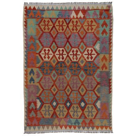 Dywan Kilim Chobi 203x287 ręcznie tkany afgański kilim