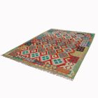 Dywan Kilim Chobi 205x293 ręcznie tkany afgański kilim