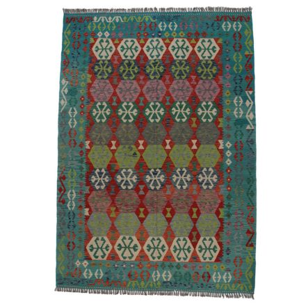 Dywan Kilim Chobi 210x293 ręcznie tkany afgański kilim