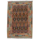 Dywan Kilim Chobi 205x288 ręcznie tkany afgański kilim