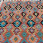 Dywan Kilim Chobi 205x288 ręcznie tkany afgański kilim