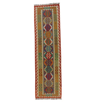 Dywan Kilim Chobi 83x292 ręcznie tkany afgański kilim