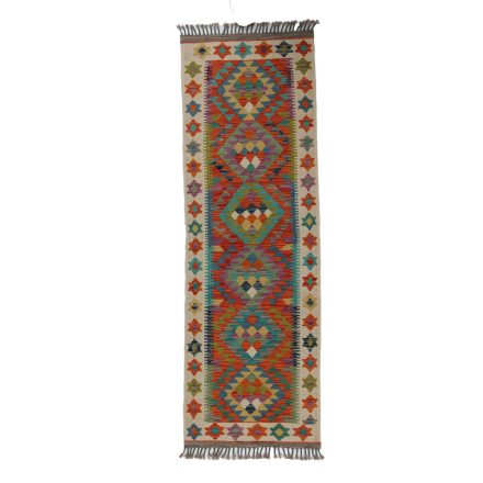 Dywan Kilim Chobi 66x202 ręcznie tkany afgański kilim