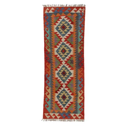 Dywan Kilim Chobi 70x194 ręcznie tkany afgański kilim