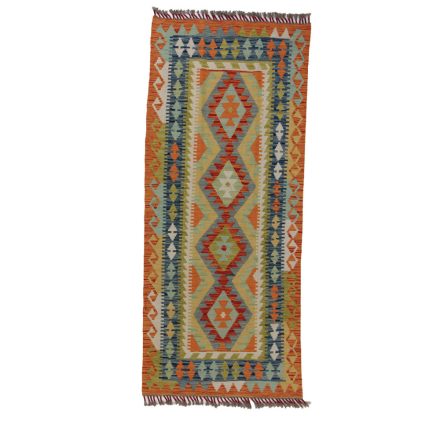 Dywan Kilim Chobi 86x201 ręcznie tkany afgański kilim