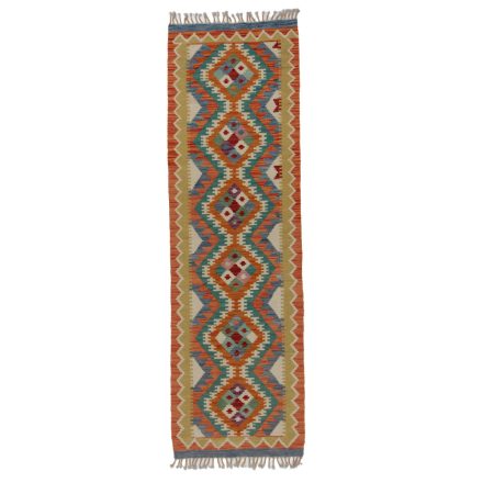 Dywan Kilim Chobi 66x215 ręcznie tkany afgański kilim